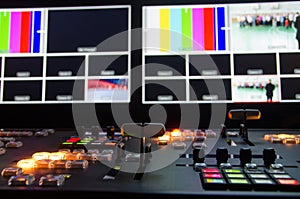 Television Broadcast Room photo