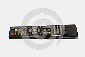 Television remote control isolate on white background.