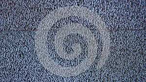 Television signal tv flicker noise screen with static caused a by bad reception