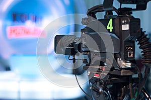 Television studio camera