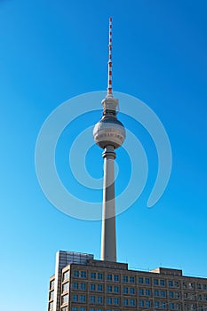 The Television Tower at Alexanderplatz