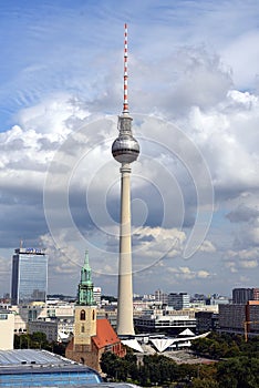 Television Tower at Berlin, Alexanderplatz photo