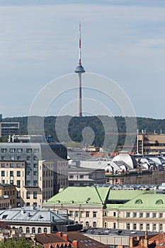 Television Tower in Vilnius, Lithuania