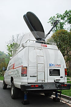 Television transmission vehicle