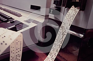 Telex communication system, 1970s.