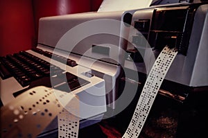 Telex communication system, 1970s.