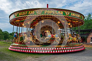A Victorian Carousel at the Fun Fair