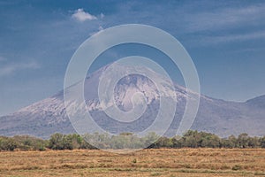 Telica volcano view from Nicaragua photo