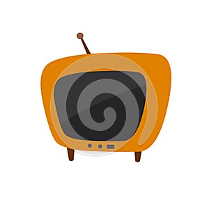 Television logo icon vector