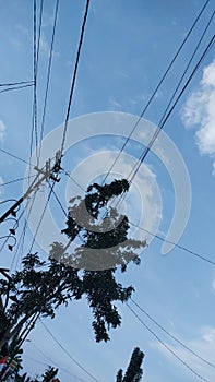 telkom network under blue sky