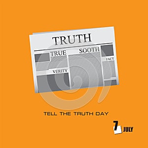 Tell The Truth Day
