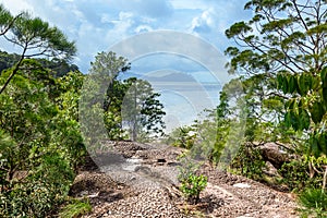 Telok padan kecil Cliff in Bako National Park