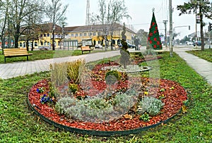 Temerin city center, Serbia, Europe