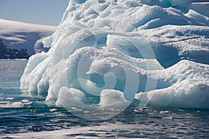 Tempanos in the Antarctic peninsula.