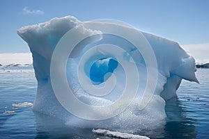 Tempanos in the Antarctic peninsula.