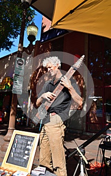 Tempe Festival of the Arts: Bob Culbertson, a Chapman Stick Musician