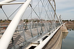 Tempe Town Lake Dam Walking Bridge photo