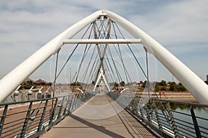 Tempe Town Lake Dam Walking Bridge photo