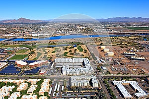 Tempe Town Lake north view photo