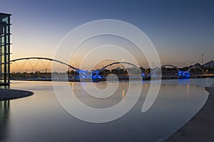 Tempe Town Lake at Sunset