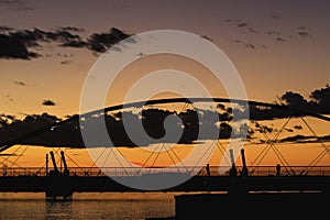 Tempe Town Lake Sunset photo