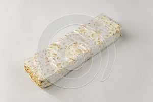 tempeh with isolated white background