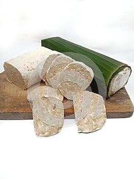Tempeh made from fermented soybean