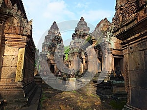 Tempel Banteay Srei in Angkor wat, Cambodia