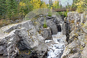 Temperance River Cascades, Northeastern Minnesota, North Shore, October