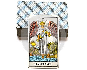 Temperance Tarot Card healing harmony adaptability photo