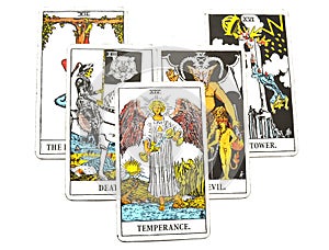 Temperance Tarot Card healing harmony adaptability photo