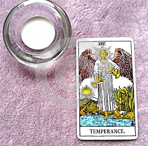 Temperance Tarot Card healing harmony adaptability