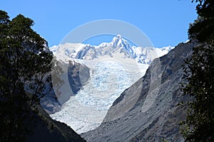 Fox Glacier, Te Moeka o Tuawe, New Zealand photo