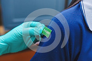 Temperature checked befor enter