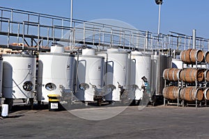 Temperature controlled fermenters