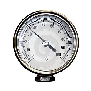 Temperature gage isolated