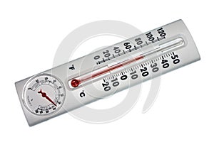 Temperature and humidity indicator