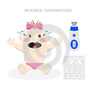 Temperature measurement baby