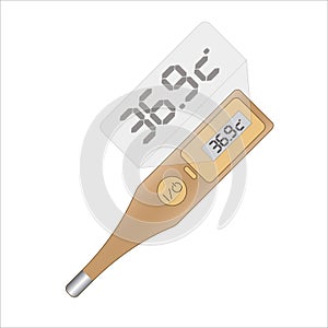 Temperature measurement equipment or thermometer use for measure body temperature to identify whether Covid-19 virus inflected.