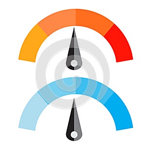 Temperature Meter Vector Illustration