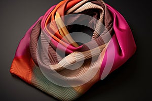 temperature regulating fabric in a stylish scarf