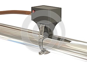 Temperature sensor with diode