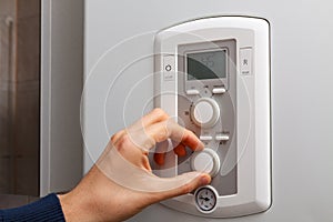 Temperature settings.