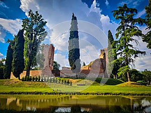 Tempesta castle in the town of Noale belonging to the Venice metropolitan area. photo