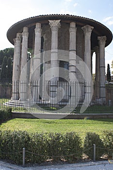 Tempio di vesta in Rome