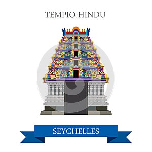 Tempio Hindu Victoria Seychelles Flat historic web