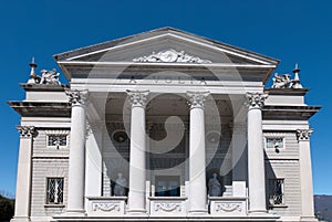 Tempio Voltiano in Como, Italy. photo