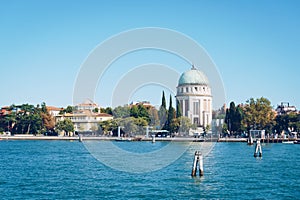 Tempio Votivo Della Pace Di Venezia at the Lidodi Venizia close to Venice in Italy