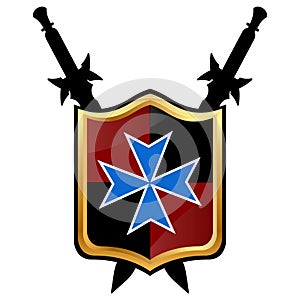 Templar Shield icon.