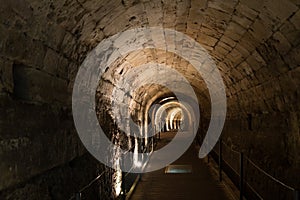 The Templars' Tunnel in Akko